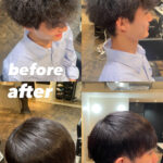 髪の毛の乾燥によるパサつきをサラツヤにするメンズ縮毛矯正と髪質改善トリートメント
