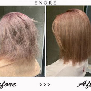 「ブリーチ毛でも縮毛矯正できる！？」一番人気のメニューはこれです！！